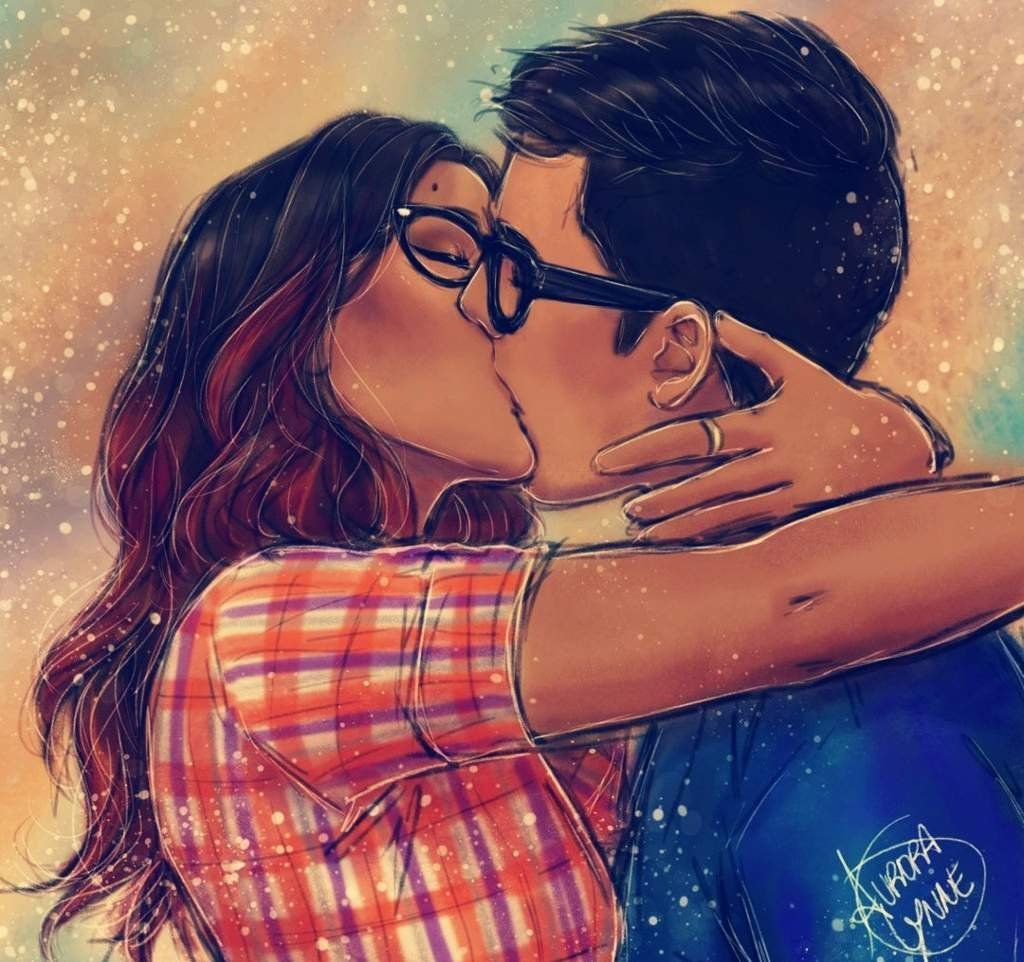 Пары в мультяшном стиле