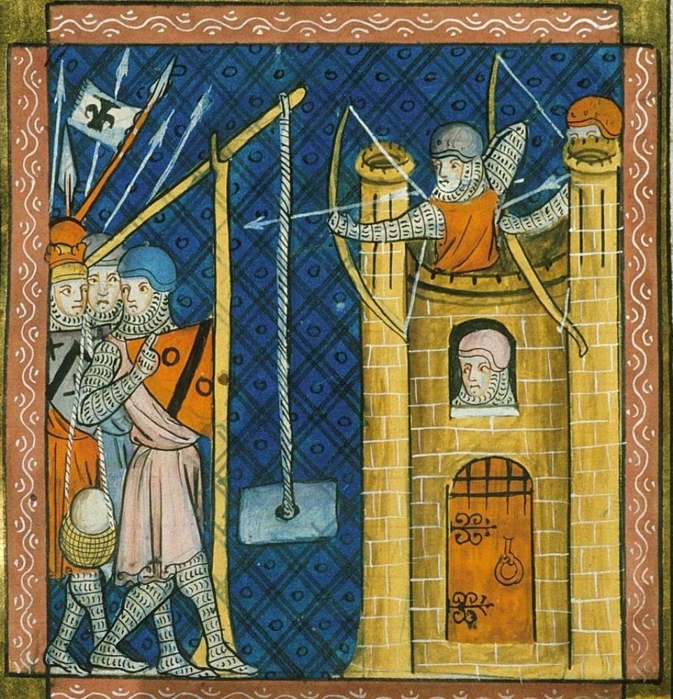 Фонари средневековые миниатюры