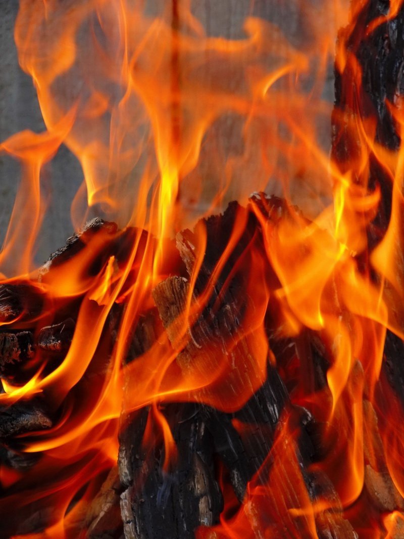 Красивый огонь