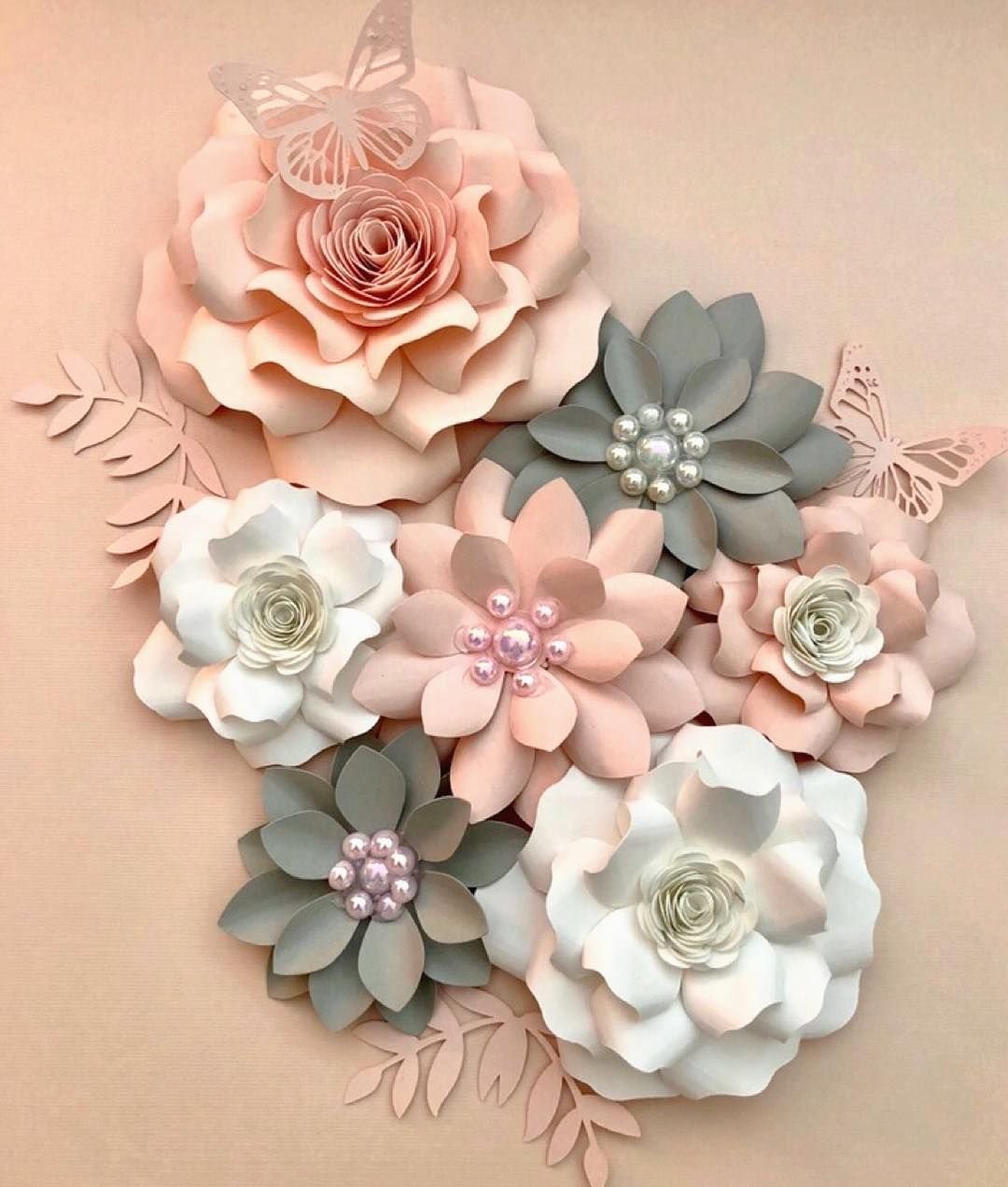 Цветы бумажные