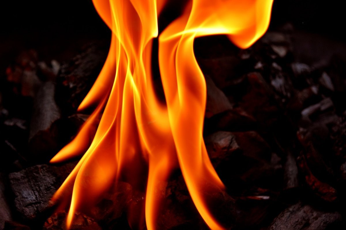 Красивый огонь