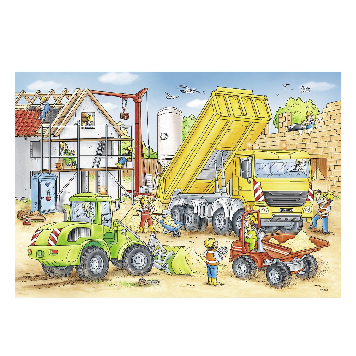 Пазл Ravensburger стройка