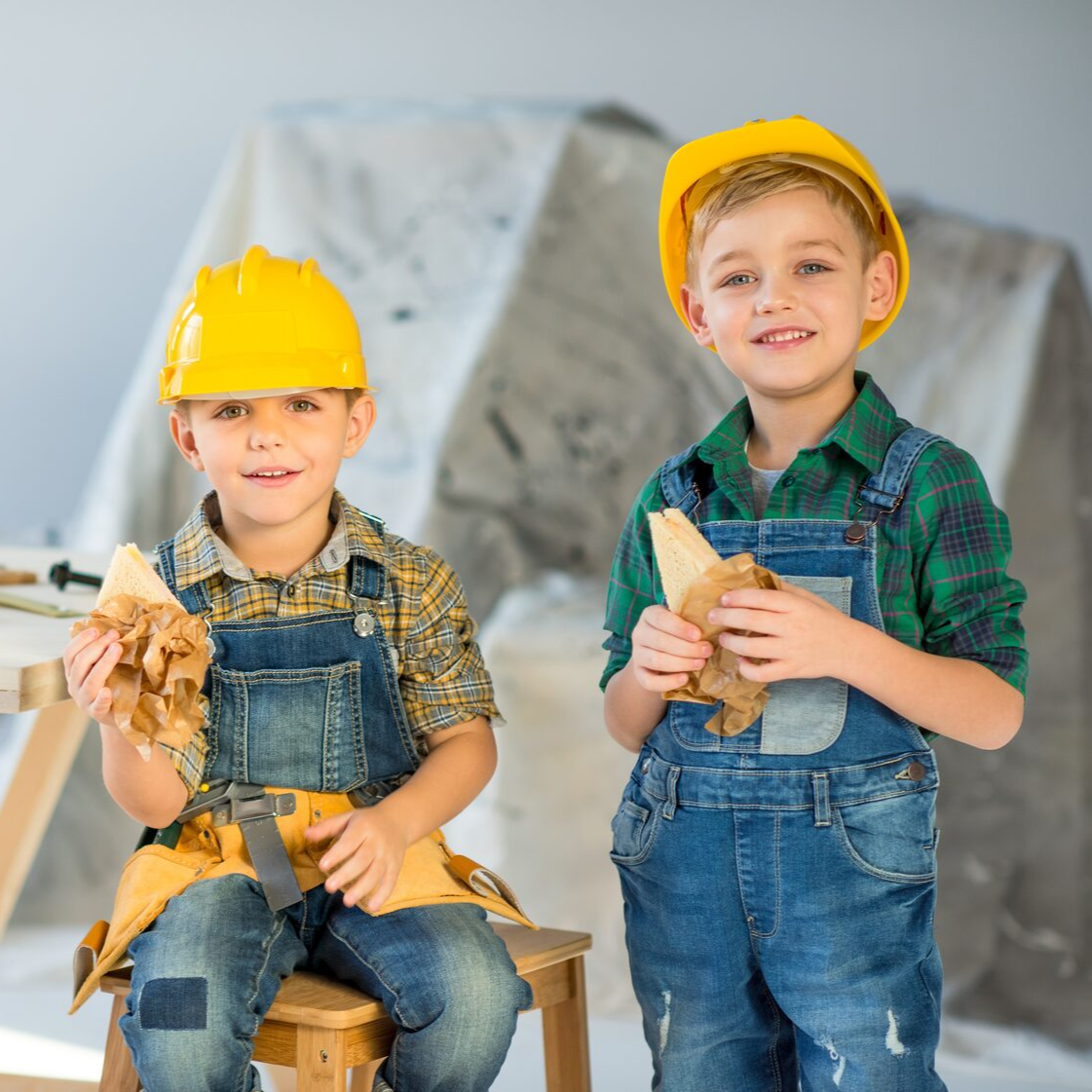 Фотосессии строители дети