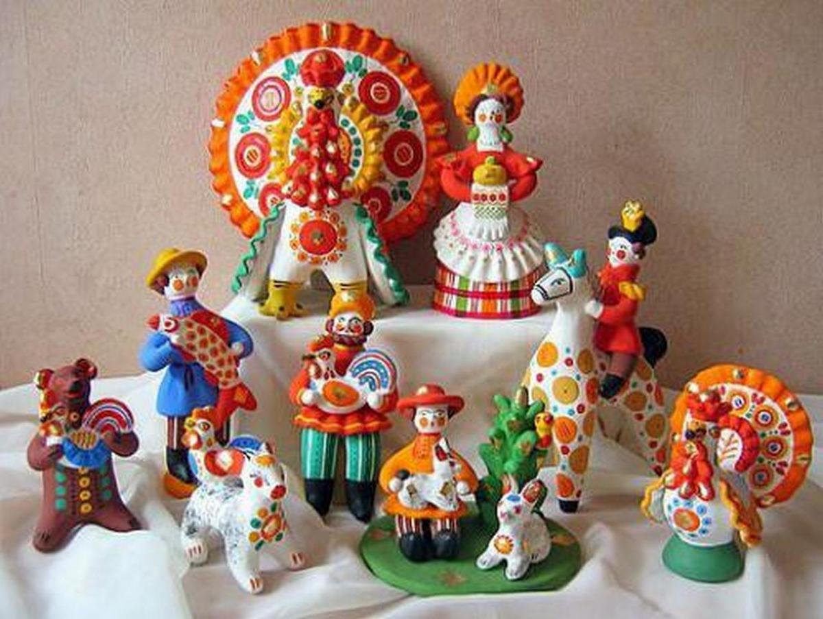 Расписные игрушки