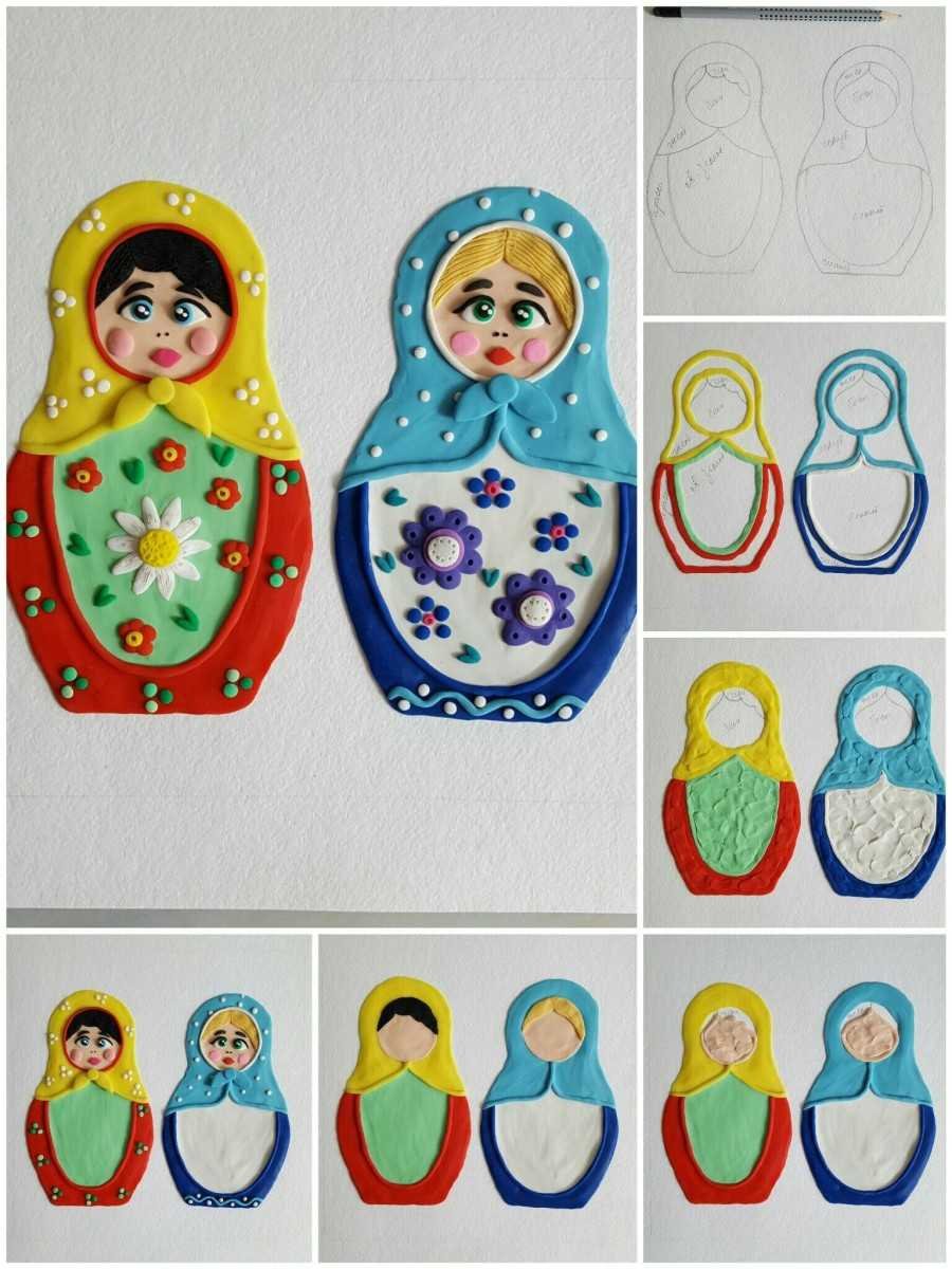 Кукла на потычках