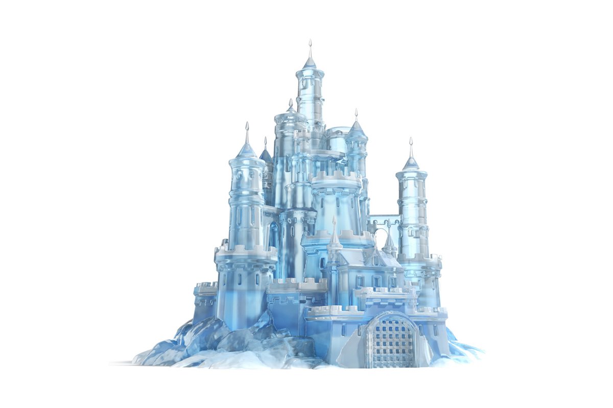 Холодное сердце ледяной дворец