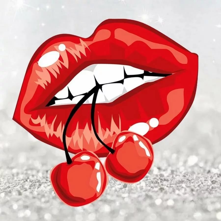 Губы сердечком