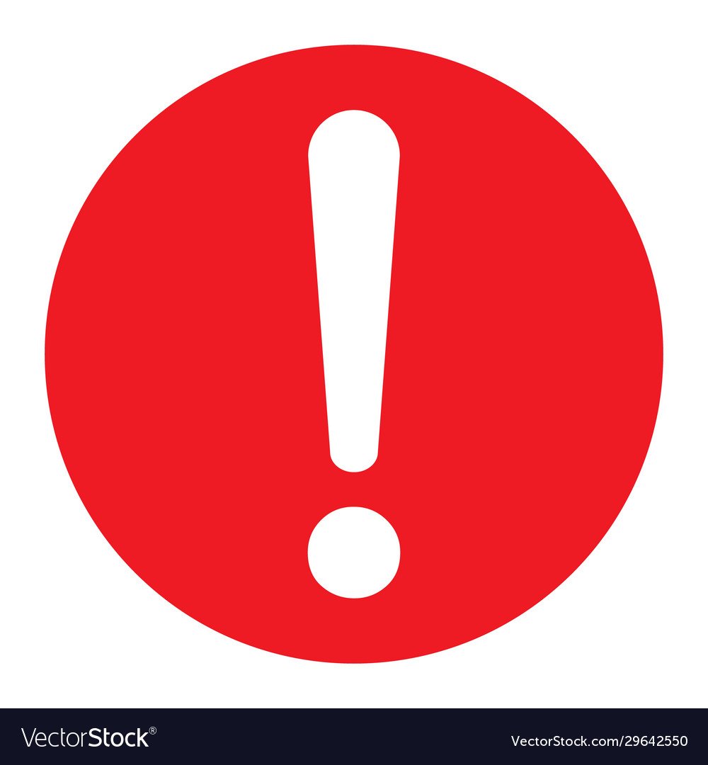 Восклицательный знак 3d