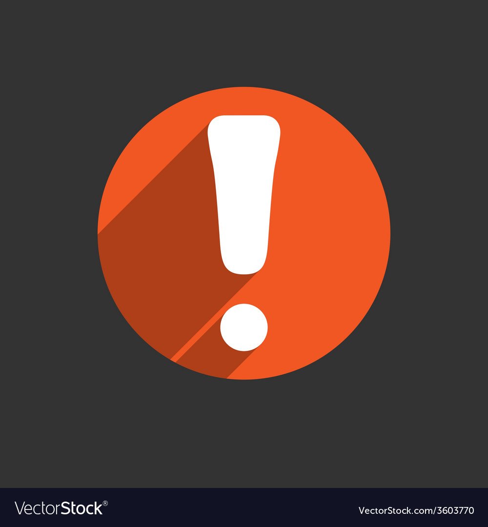 Знак восклицательный знак