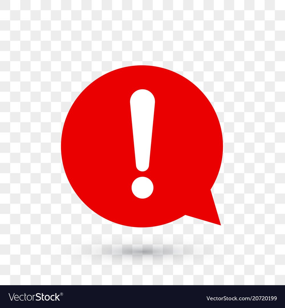 Значок "внимание!"