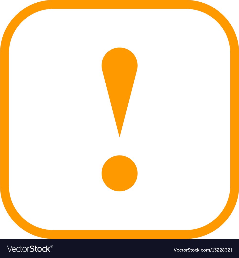 Красный восклицательный знак