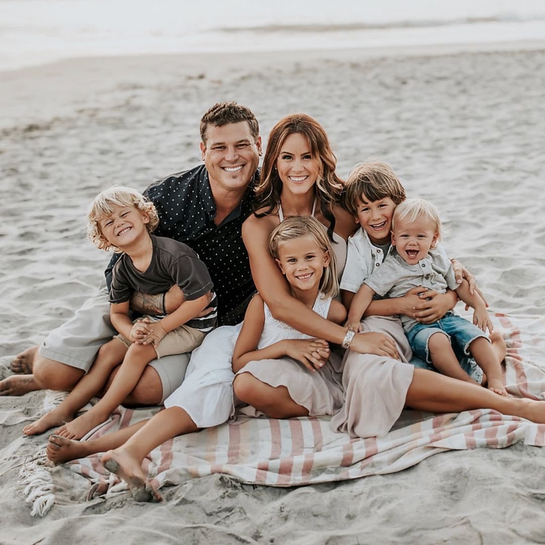 Семейная фотосессия на пляже