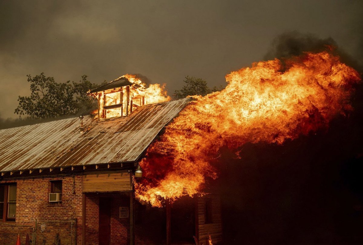 Страшный пожар