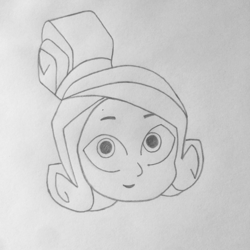 Фиксики срисовать