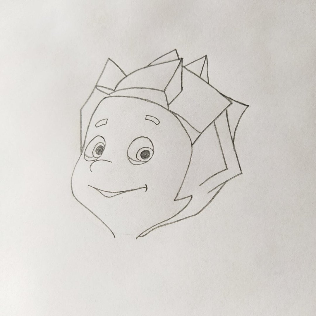 Фиксики карандашом