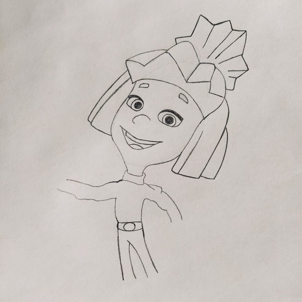 Фиксики Симка рисунок