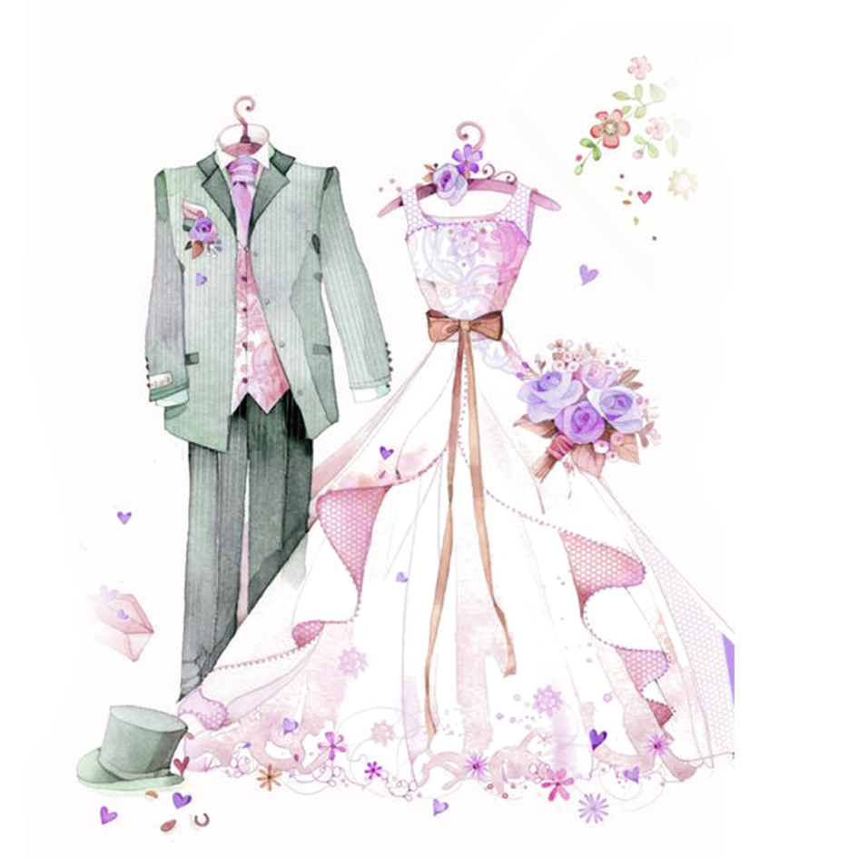Свадебные рисунки