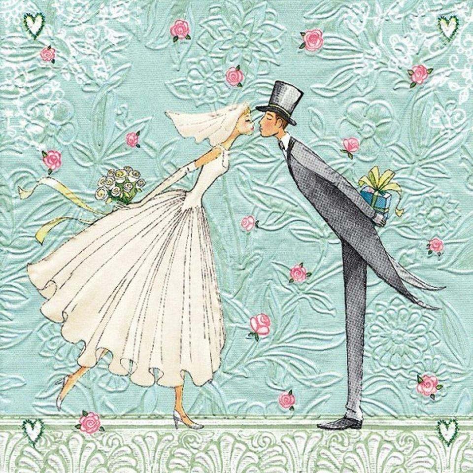 С днем свадьбы стильные