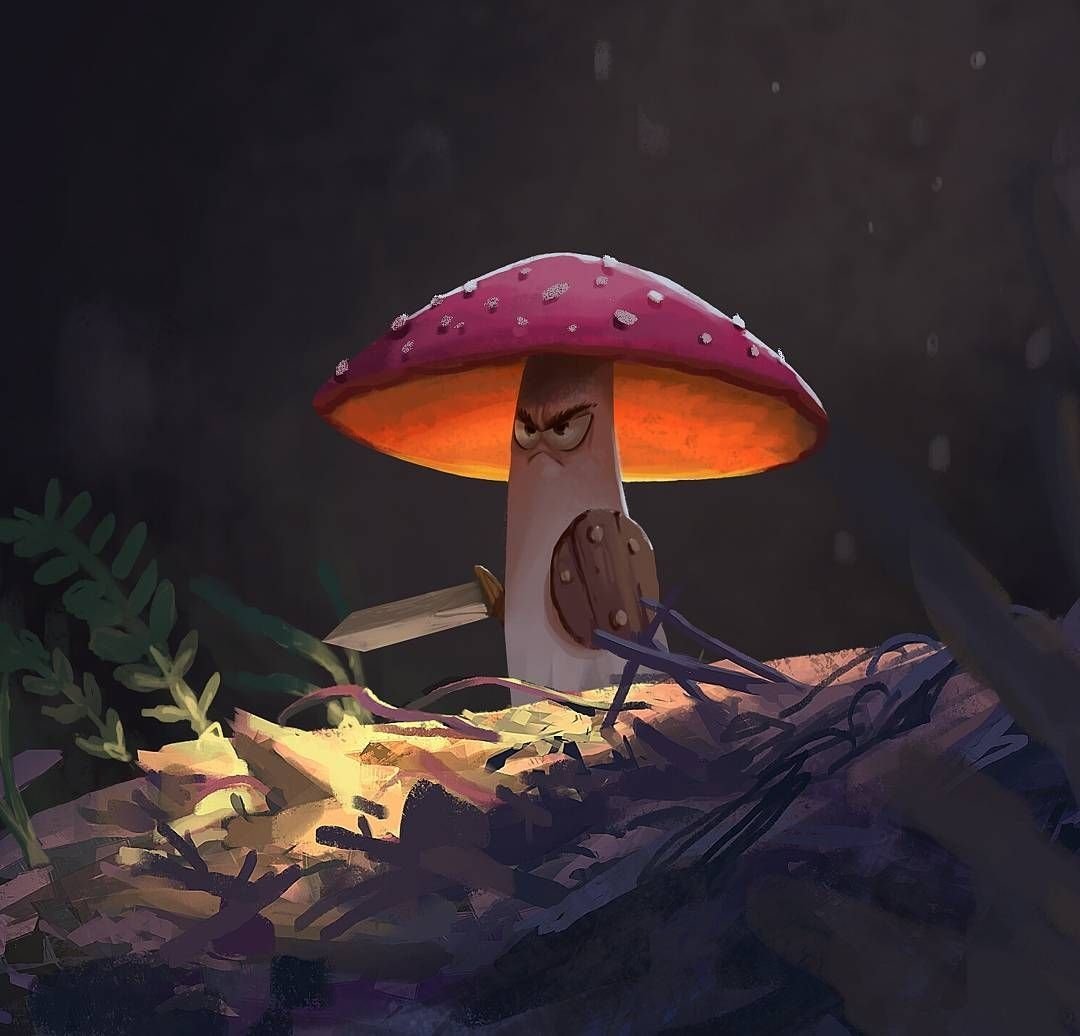 Живые грибы: