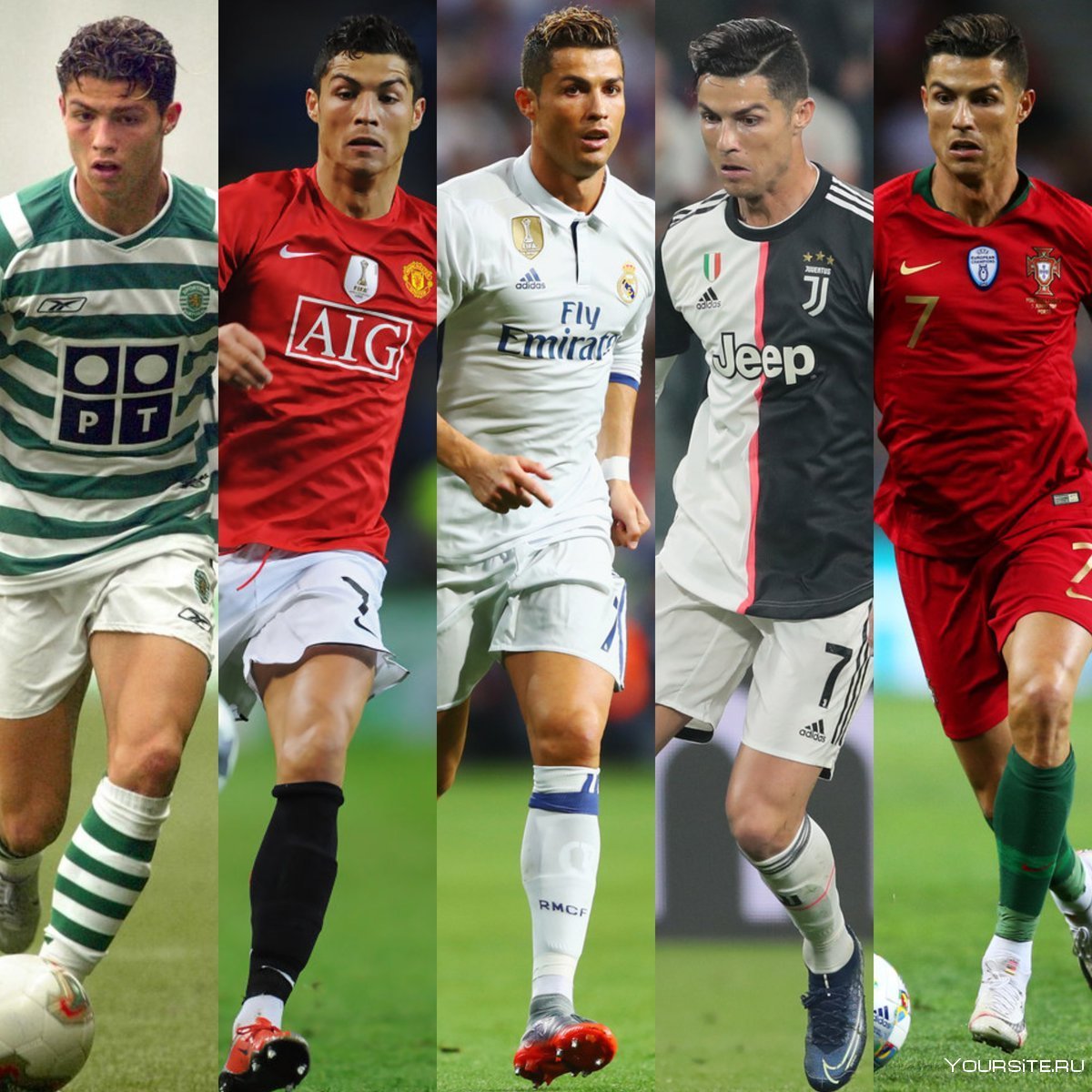 Роналду в МЮ