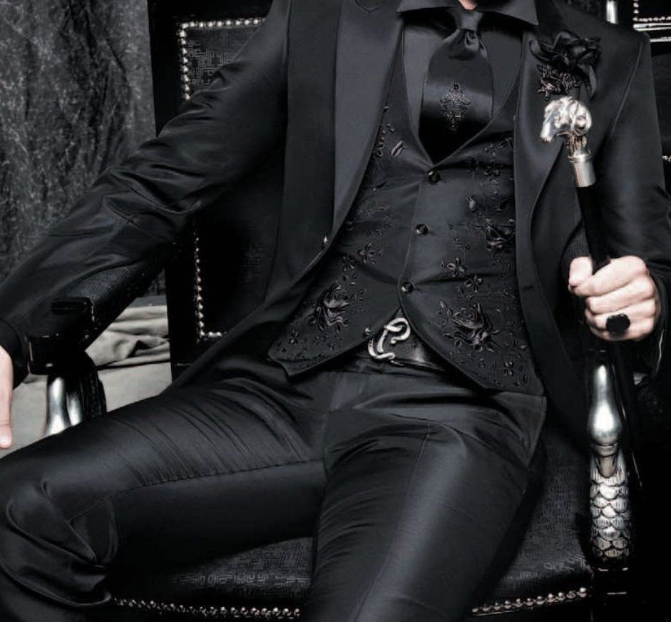 Мужчины в костюмах Эстетика