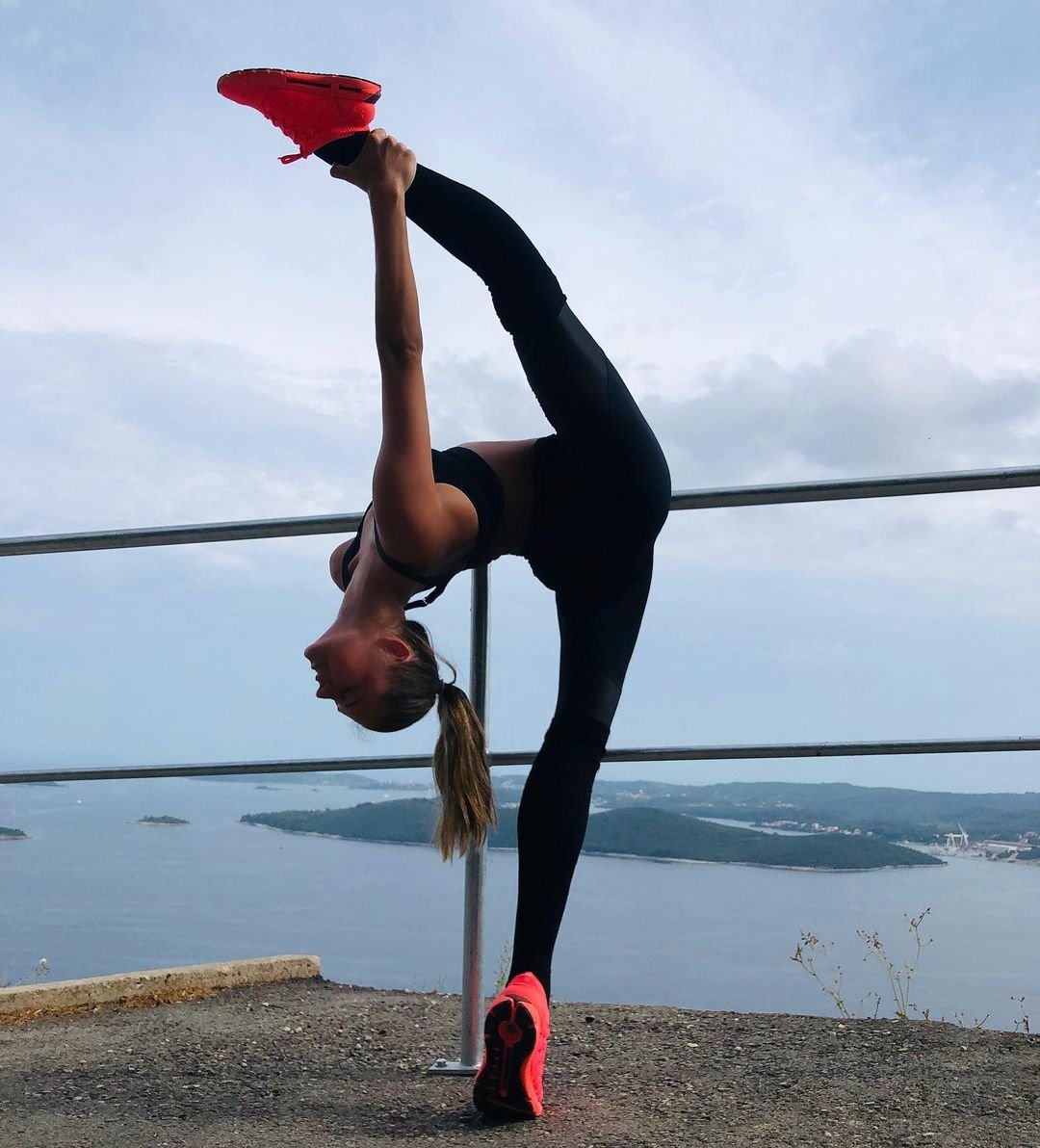 Немецкая бегунья Алиса Шмид