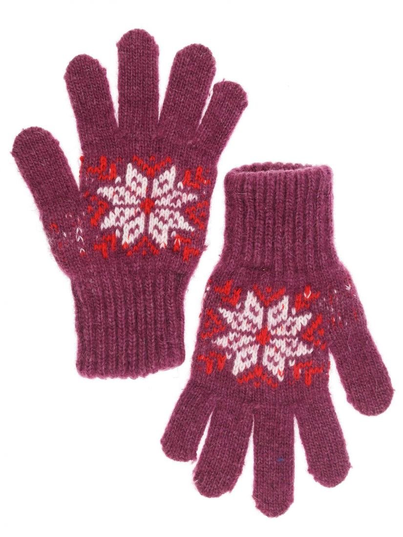 Шерстяные перчатки на малыша