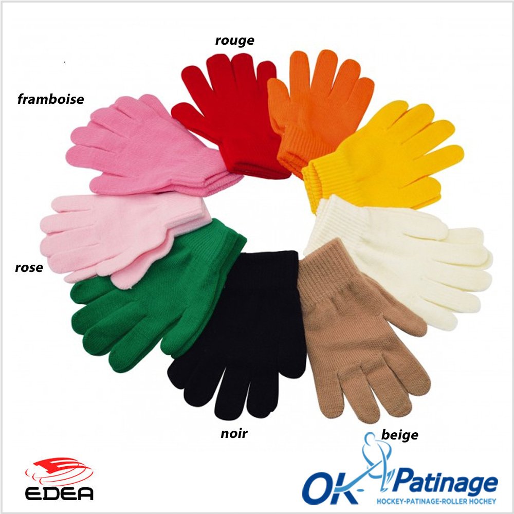 Перчатки цветные