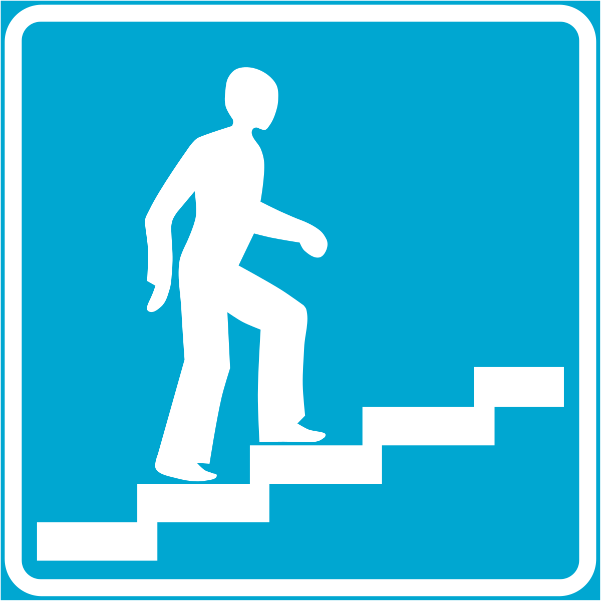 Подземный пешеходный переход знак