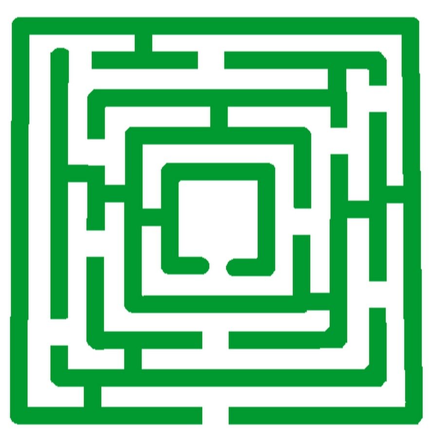 Лабиринт вид сверху