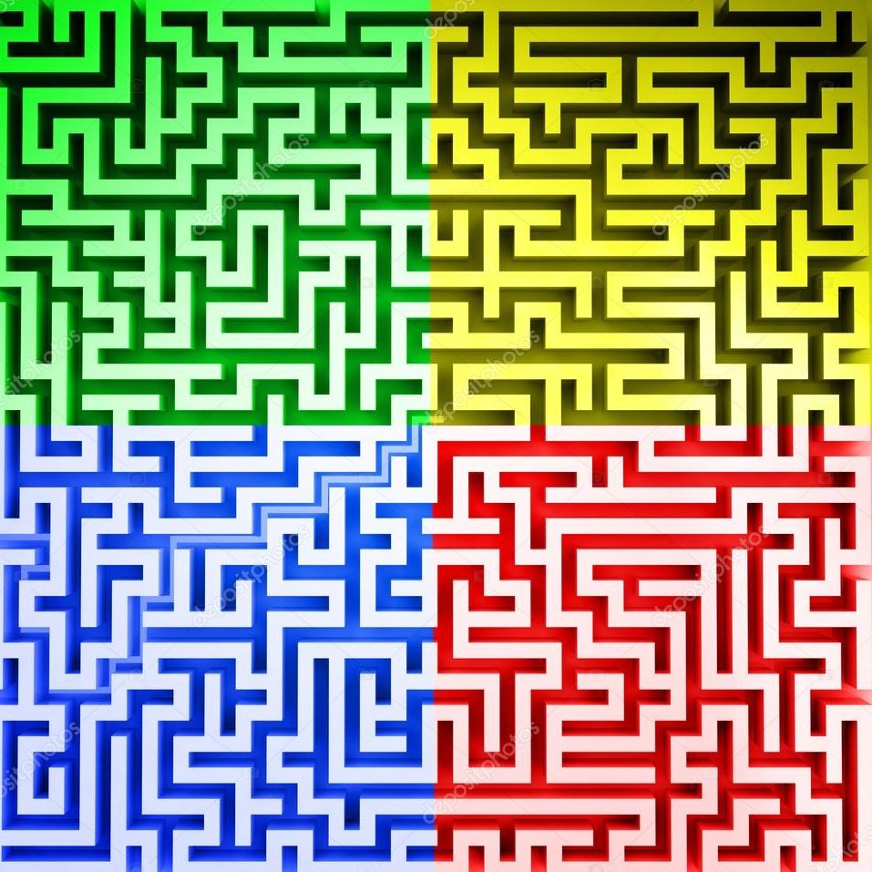 Самые сложные лабиринты сверху