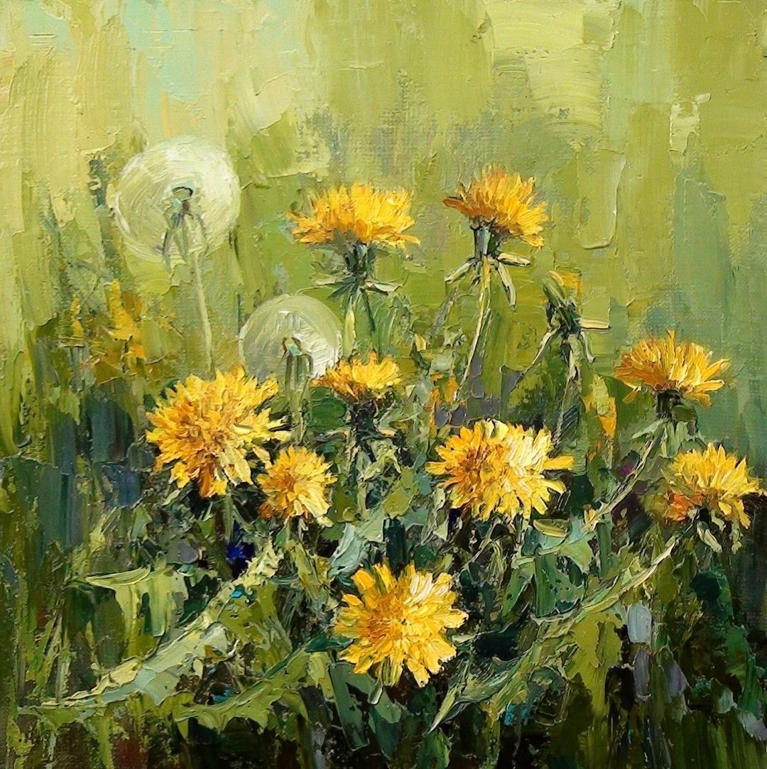 Олег Тимошин одуванчики Инесса Морозова одуванчики