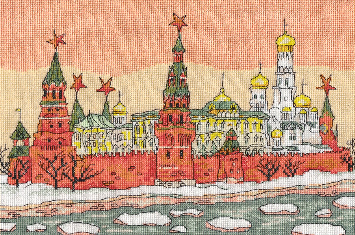 Набор для вышивания panna as Москва