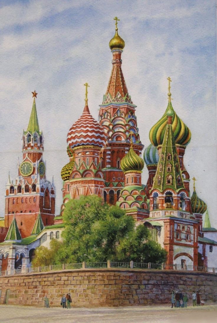 Храм Василия Блаженного 1916