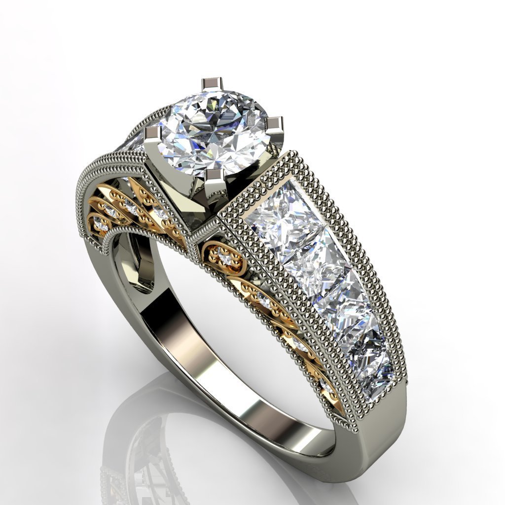 Самые красивые обручальные кольца с бриллиантами