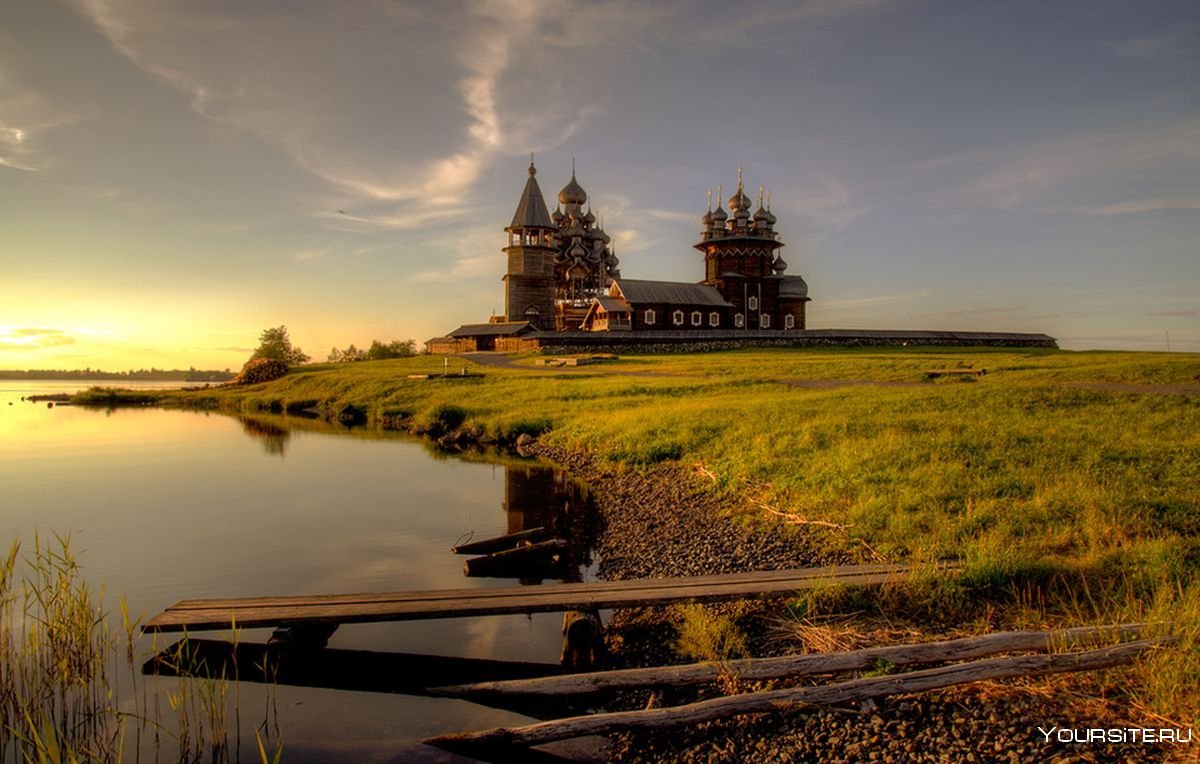 Карелия Преображенская Церковь Кижи
