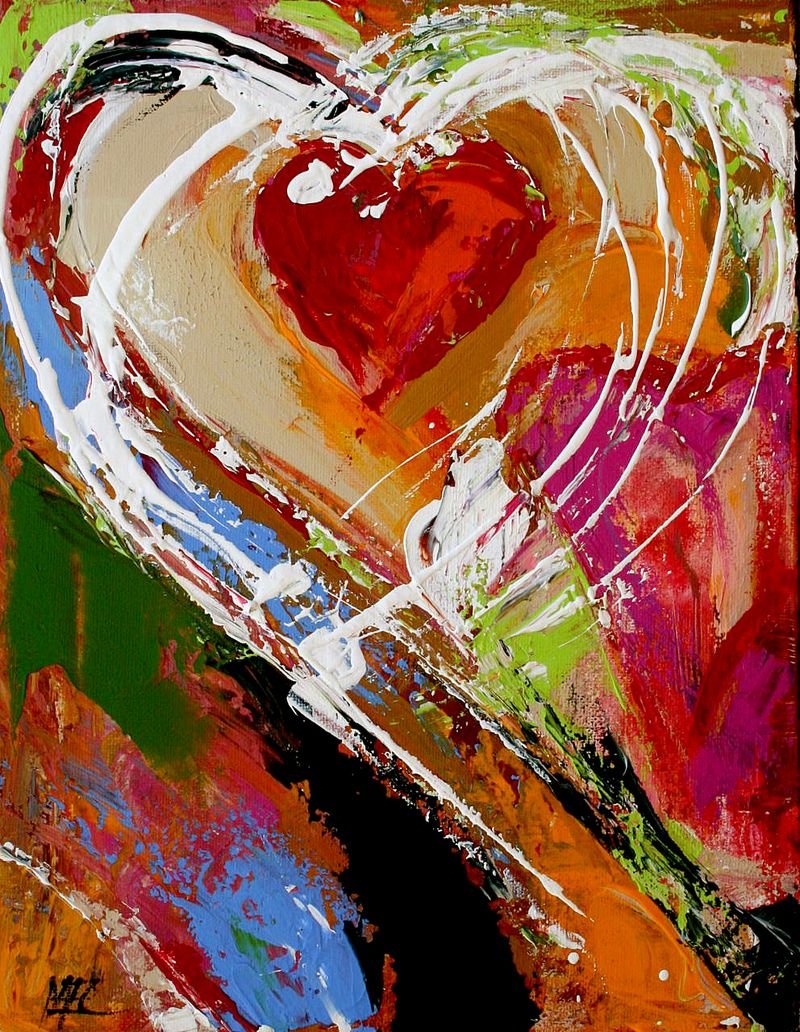 Любовь акварель