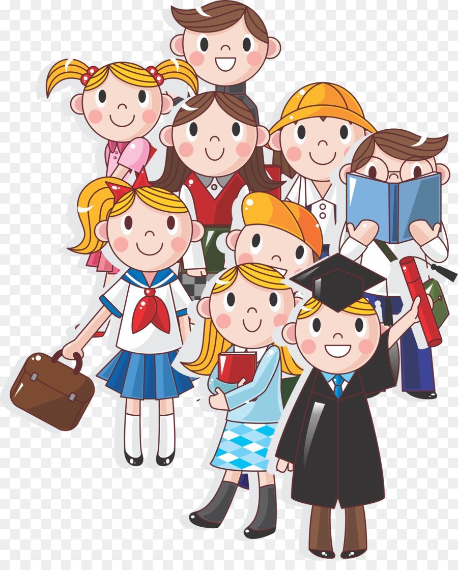 Ученики мультяшные