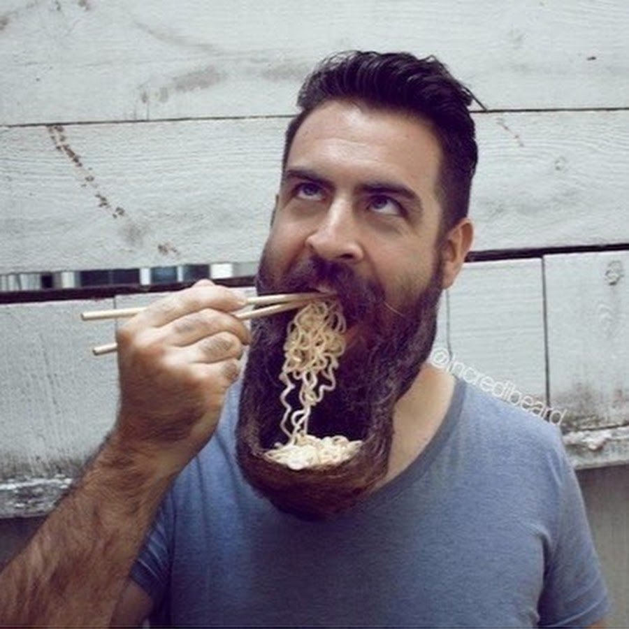 Прикольный Бородач