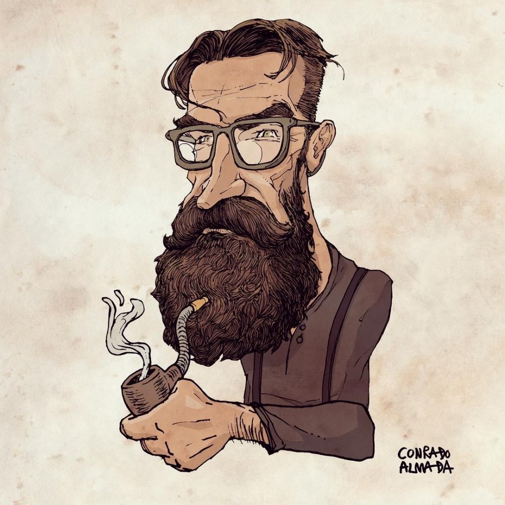 Мультяшные бороды