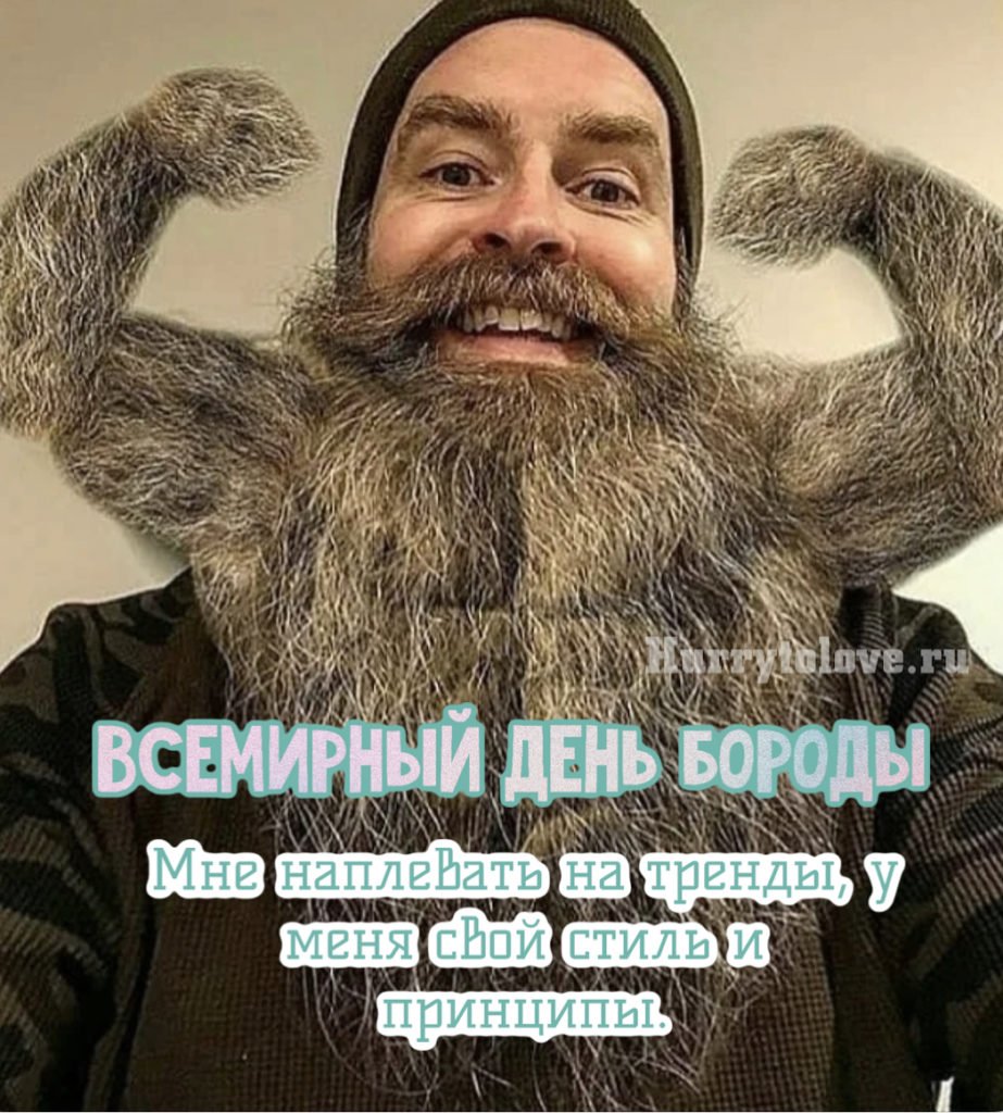 Бородатый смешной