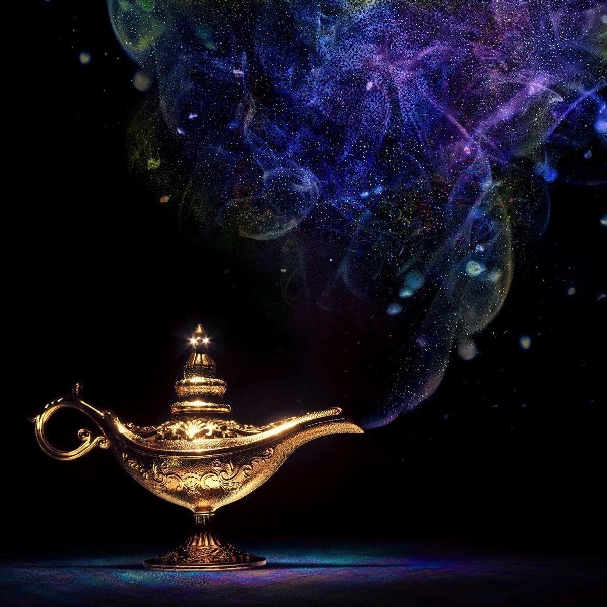 Волшебная лампа вектор