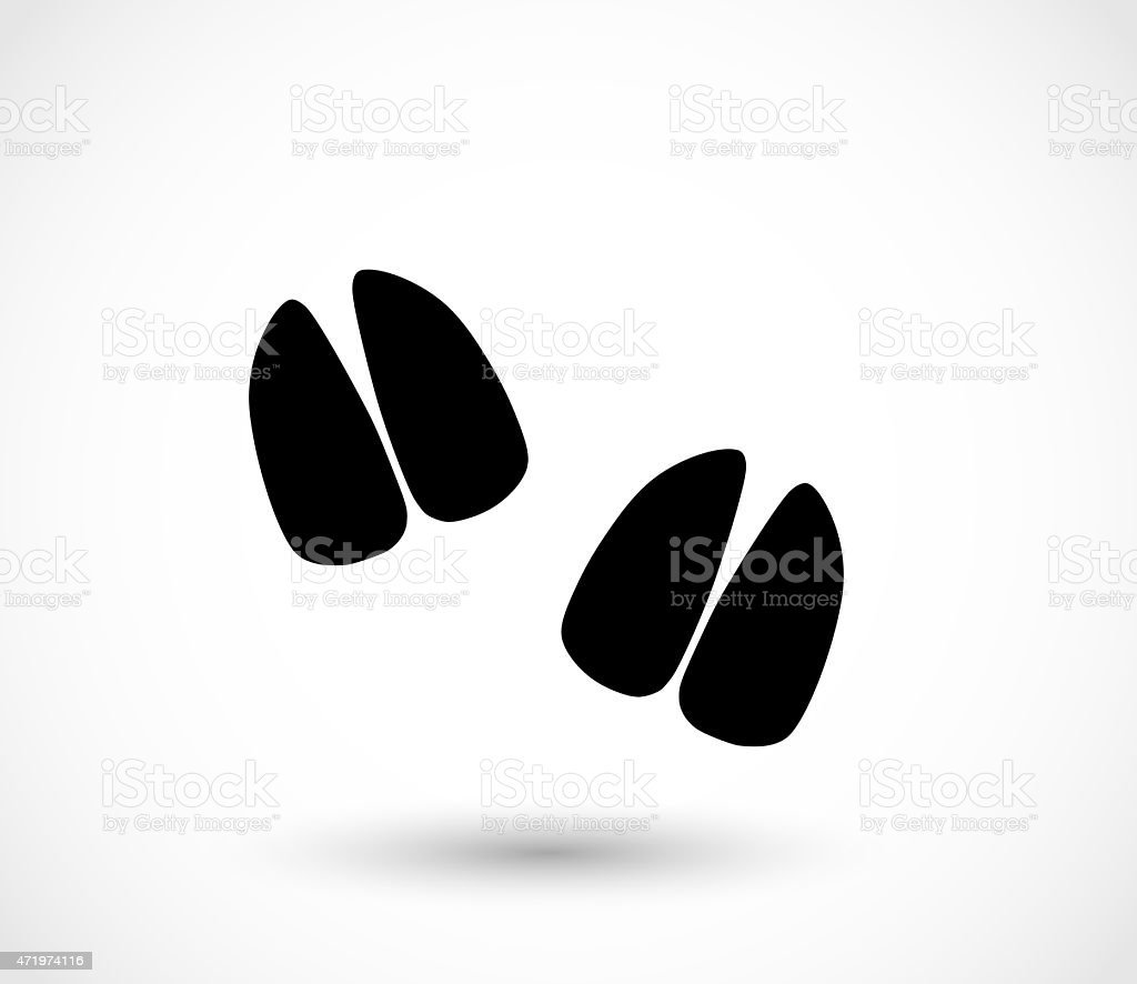 Следы оленя