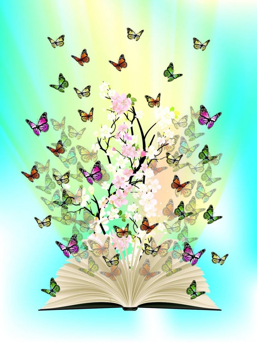 Книги летят