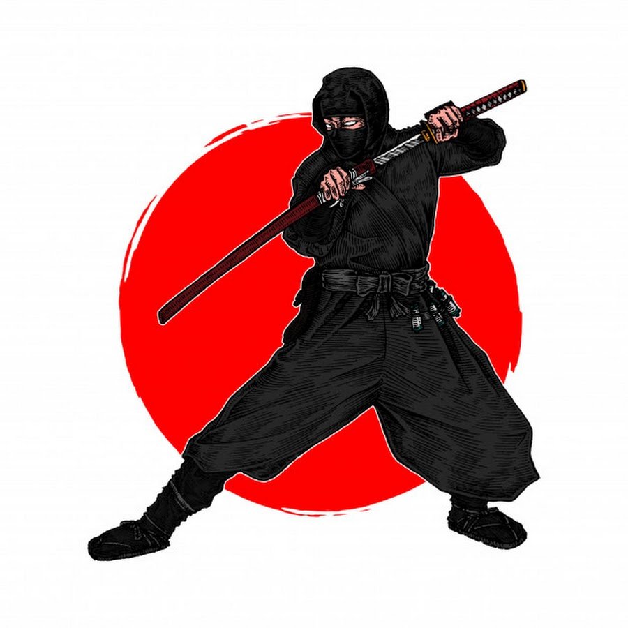 Ниндзя с катаной