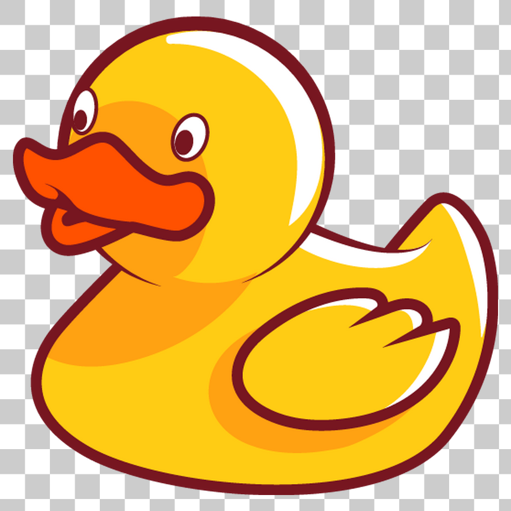 Утенок мультяшный