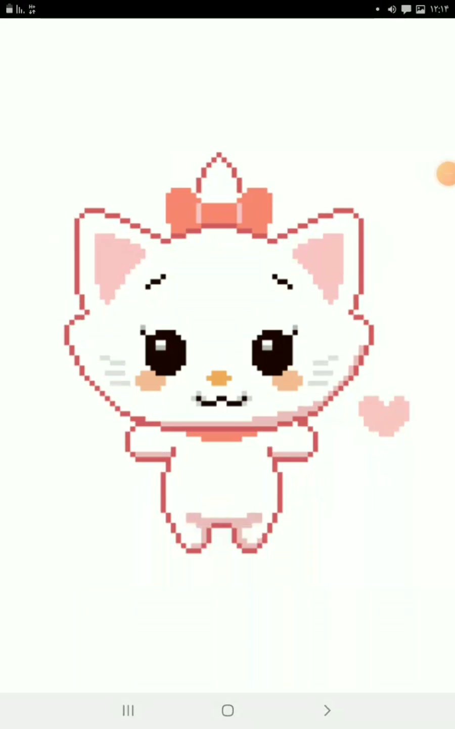 Милые пиксельные котики