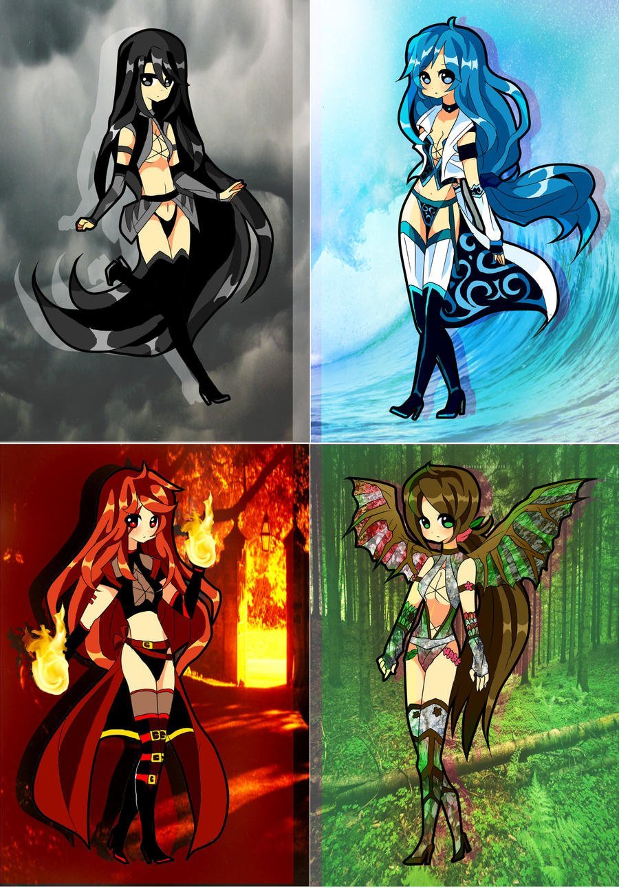 Аниме стихия земля