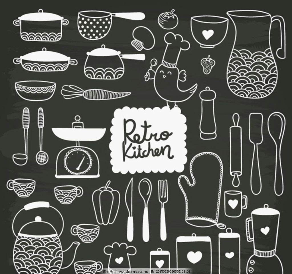 Кухонные принадлежности Графика