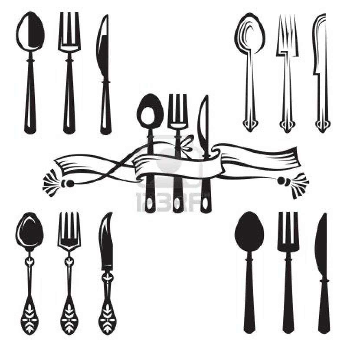 Столовые приборы Графика